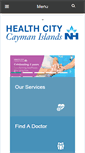 Mobile Screenshot of healthcitycaymanislands.com